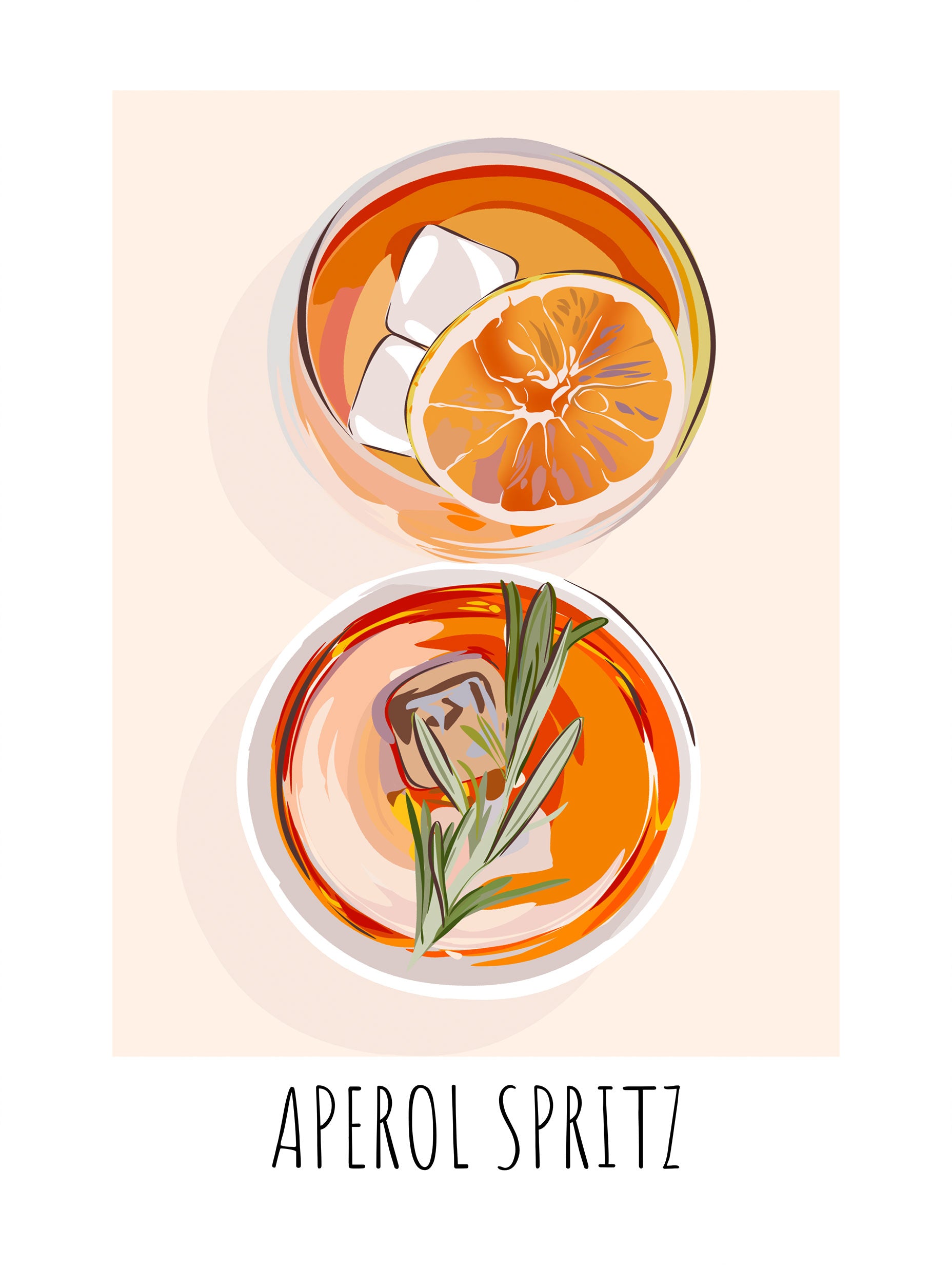 Lisen Vennesland - Aperol Spritz Poster