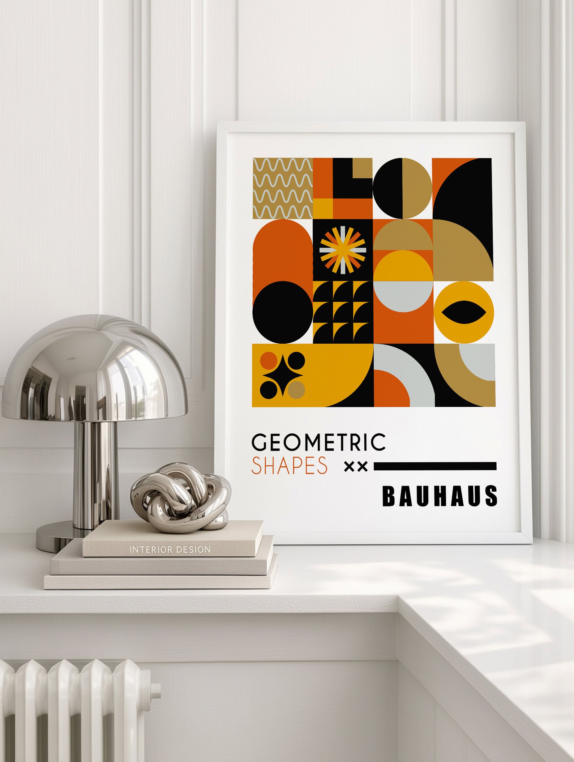 Santorini-plakat Arkitekturplakat