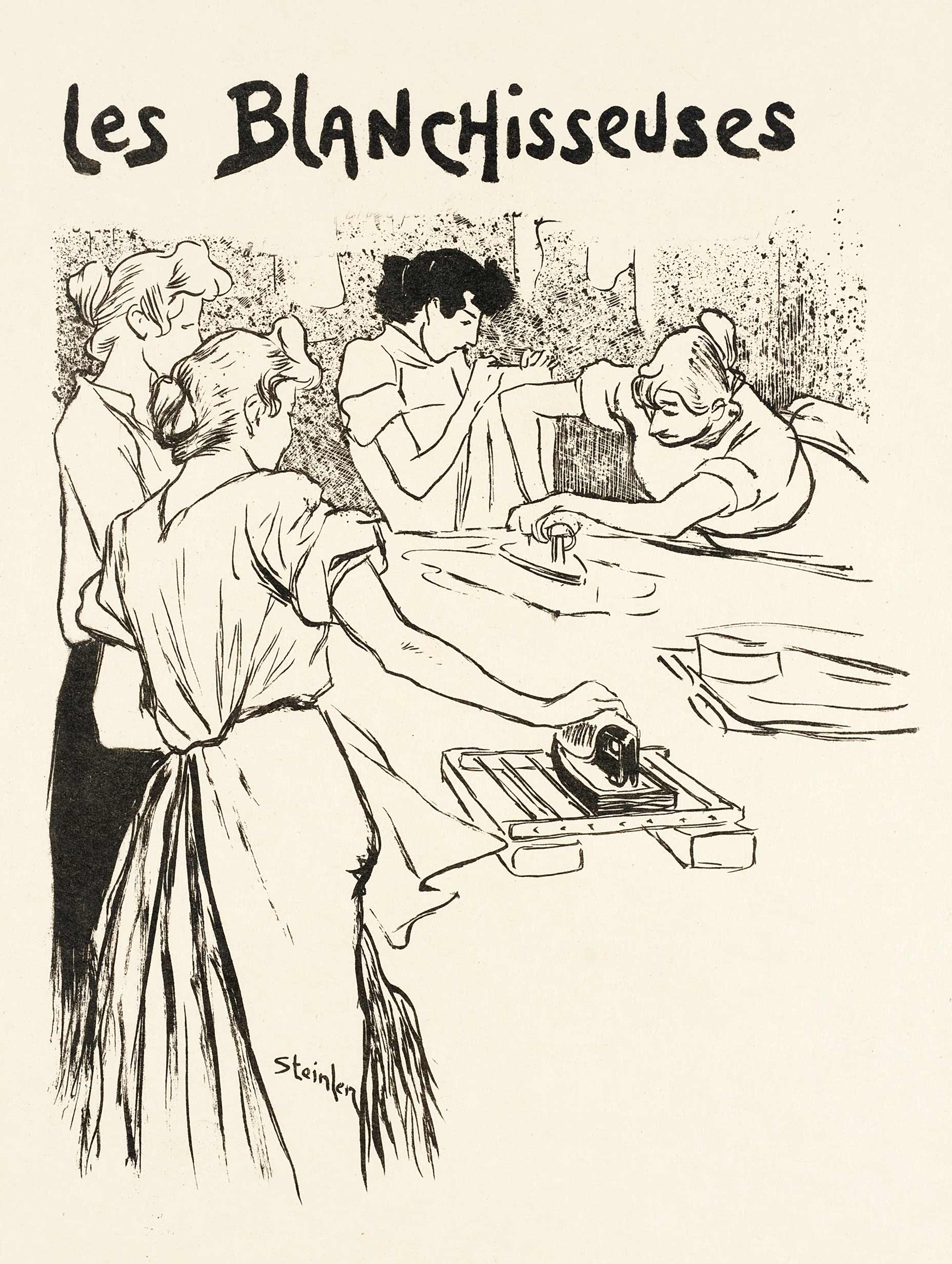 Les Blanchisseuses - Théophile Alexandre