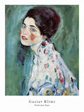 Portrait of a Lady - Gustav Klimt Art Print