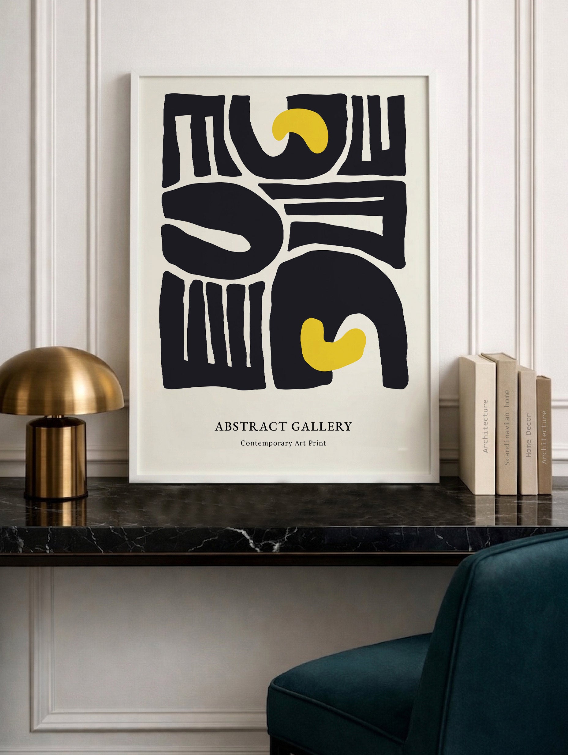 Abstract Gallery Poster