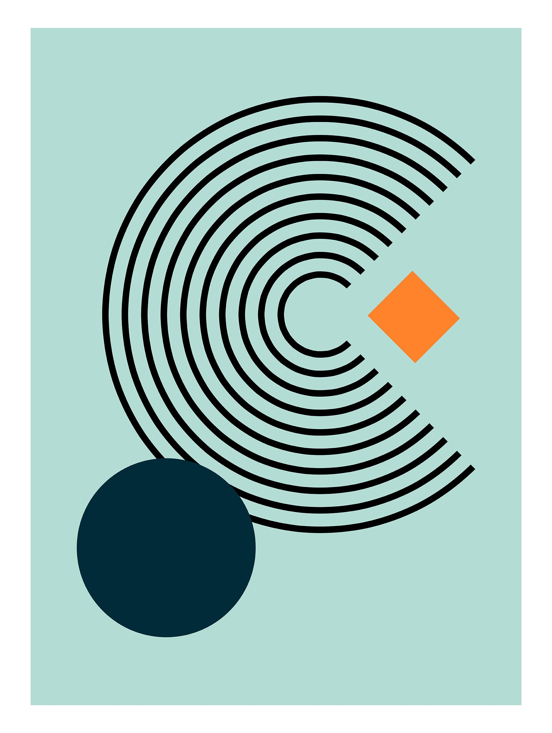 Aqua Arc Theory Poster