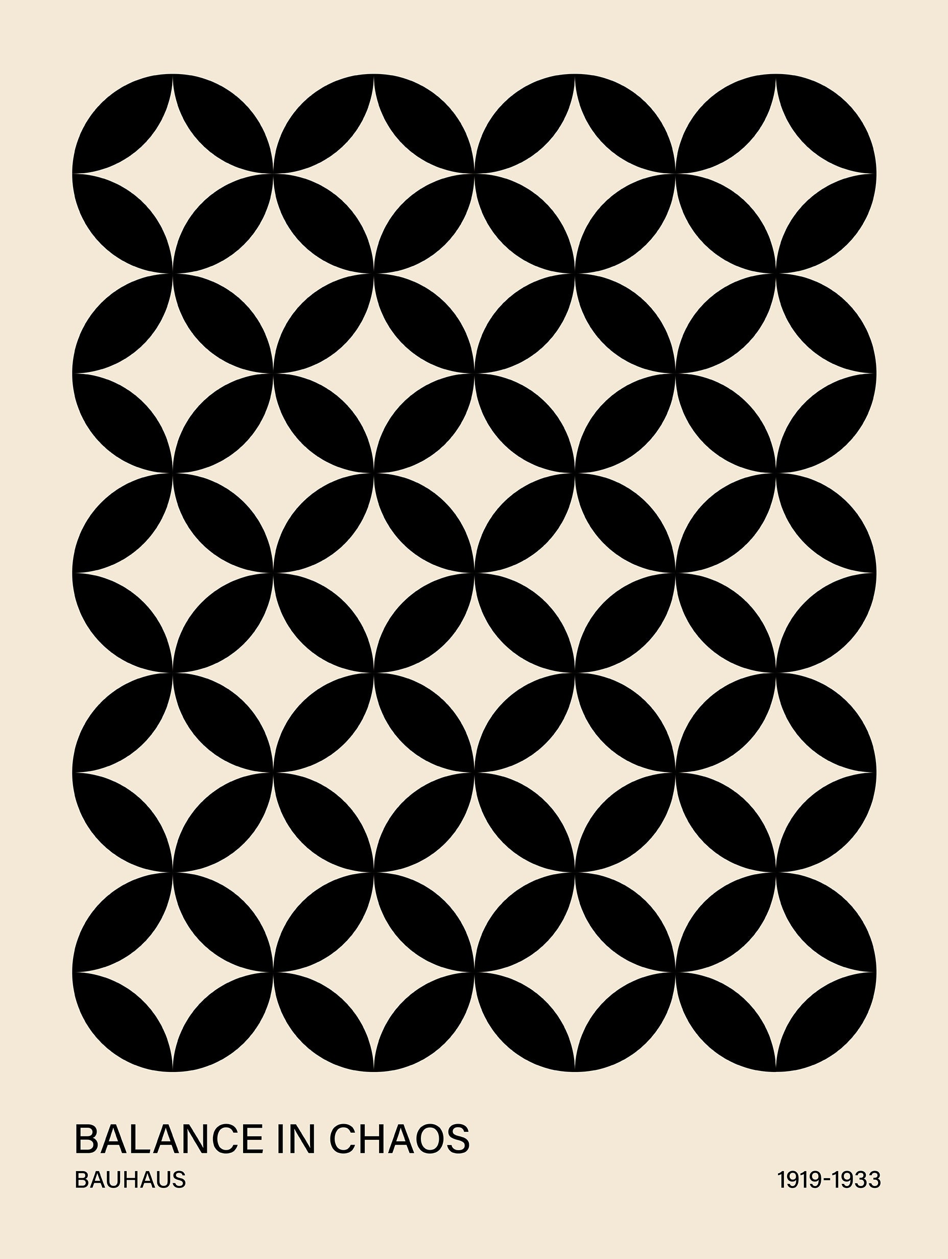 Balance in Chaos Poster