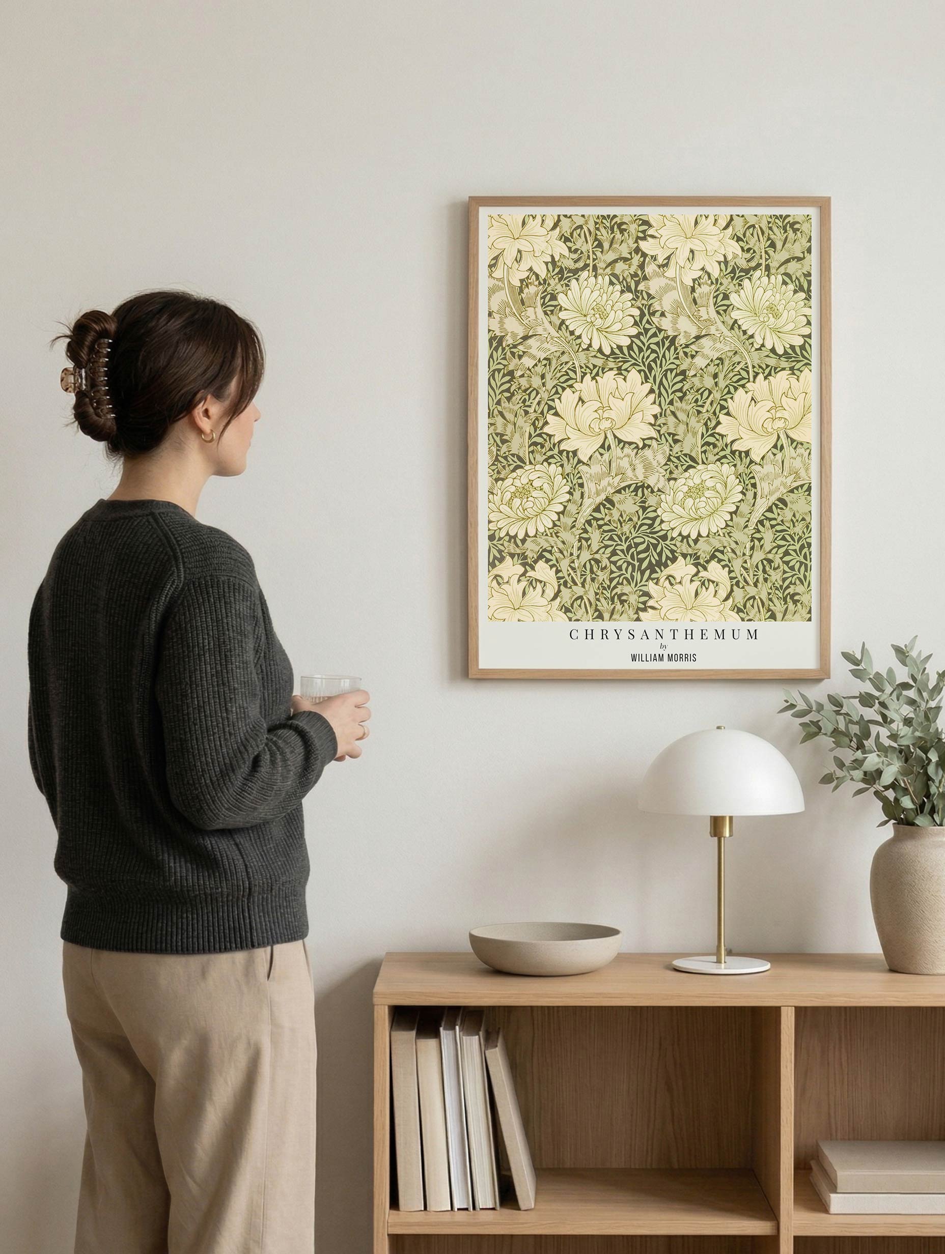 Chrysanthemum - William Morris Mockup