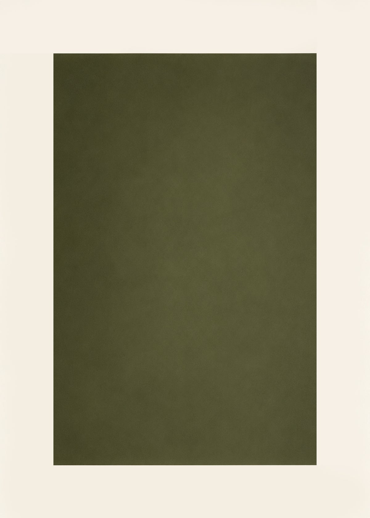Olive Green Minimal Color Field