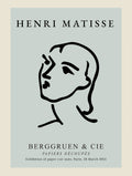 Matisse Profile Line Portrait Poster