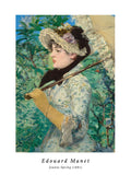 Spring Portrait - Édouard Manet