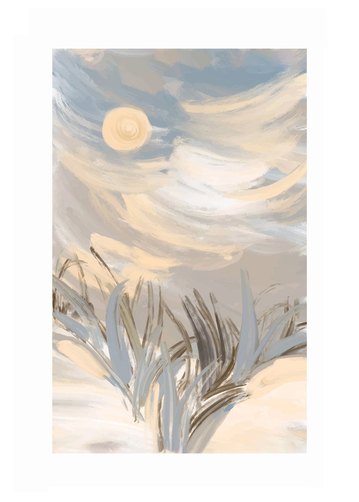 Moon In The Sky - Artsy Bessy