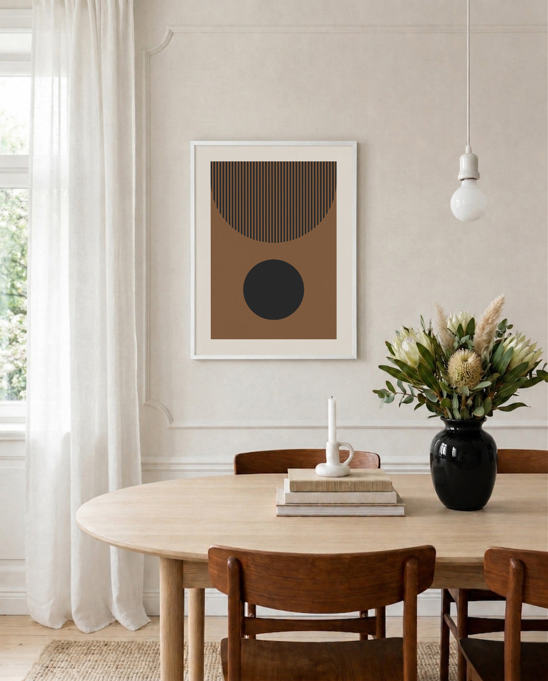 Geometric Harmony Poster