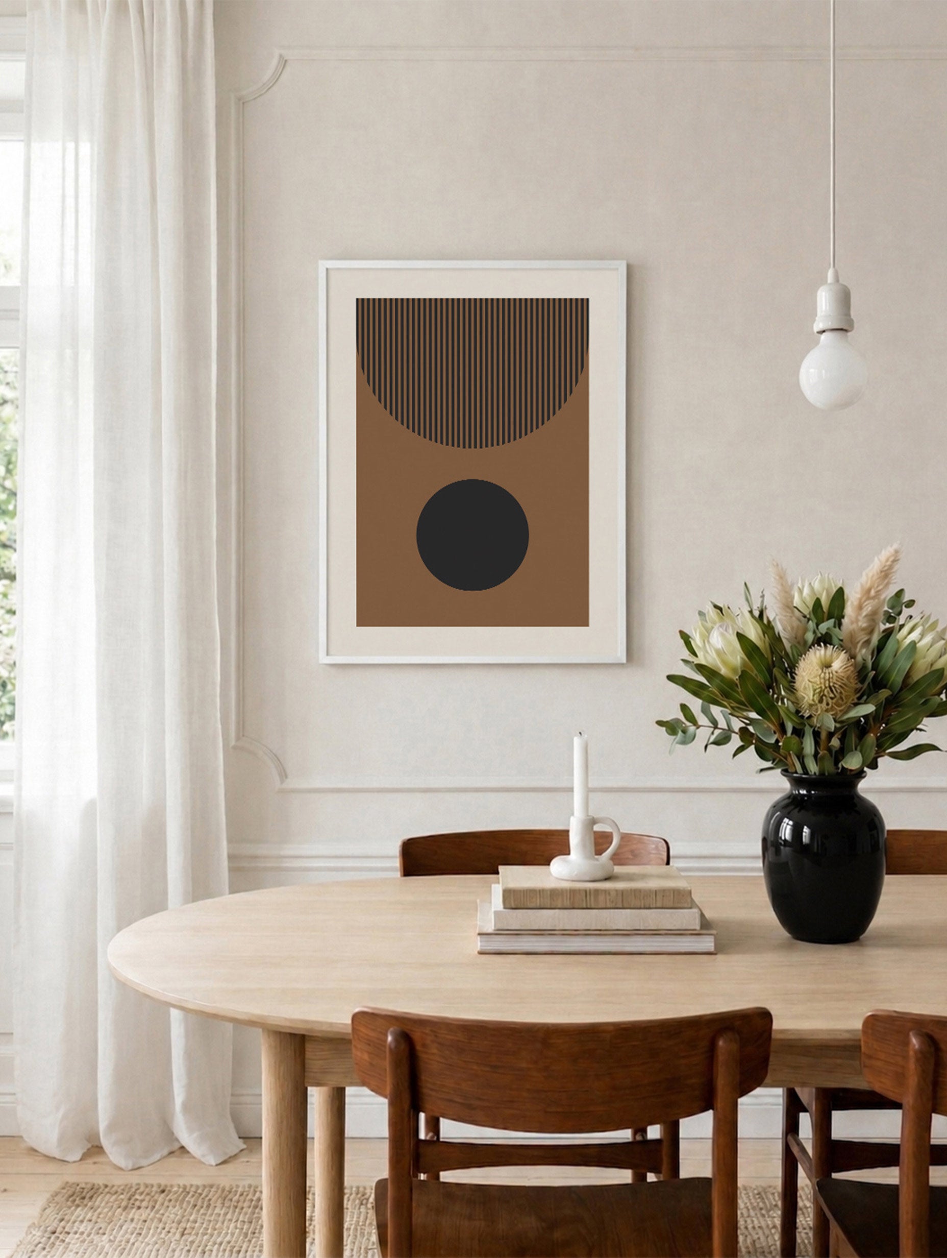 Geometric Harmony Poster