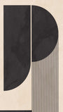 Semicircles Abstract Poster