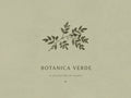 Botanica Verde Minimal Botanical Print