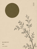 Moment De Calme Botanical Moon Print