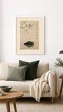 Still Water and Branch Zen Poster