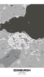 Edinburgh, Scotland Map Poster