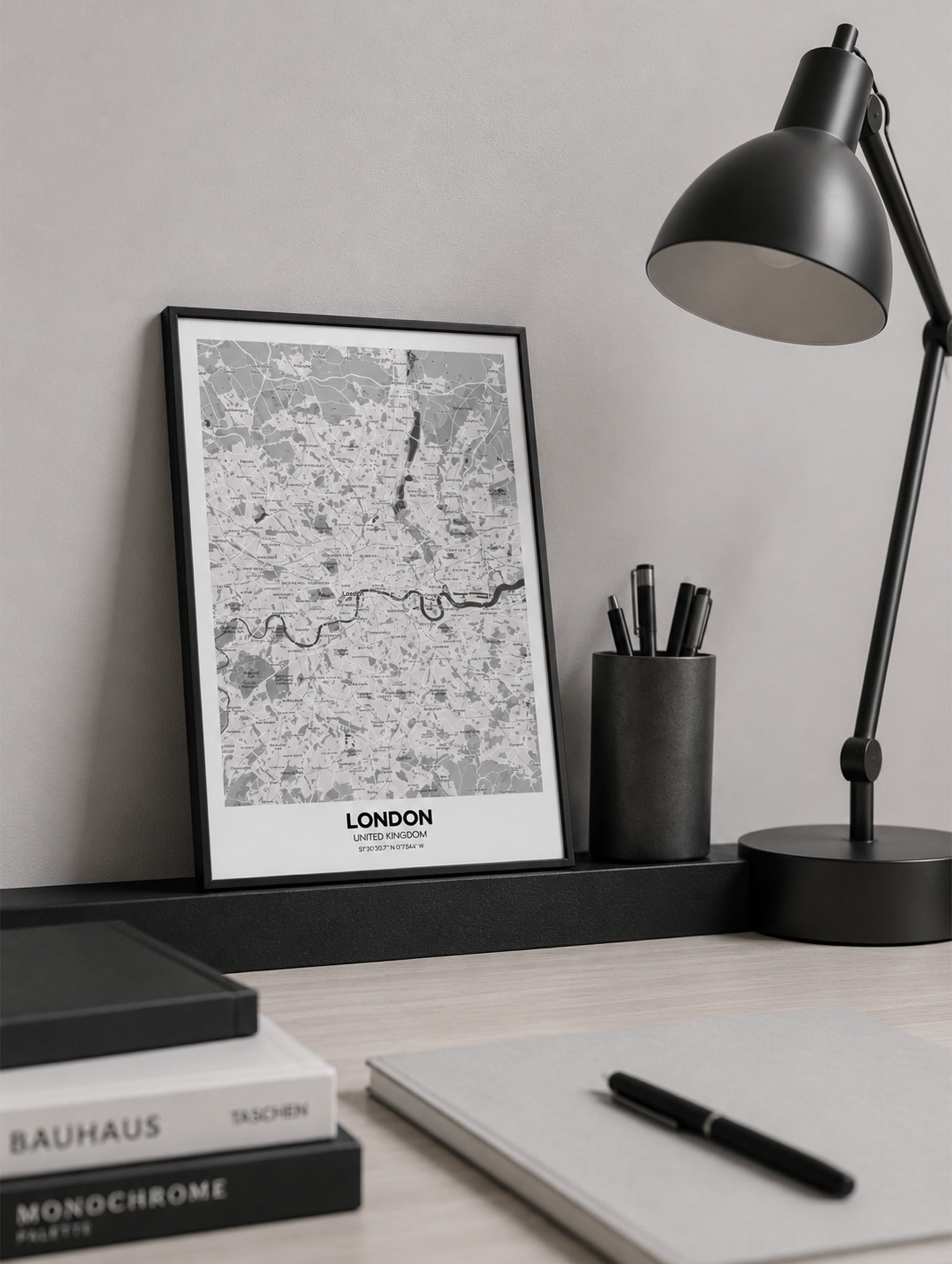 London, United Kingdom Map Poster