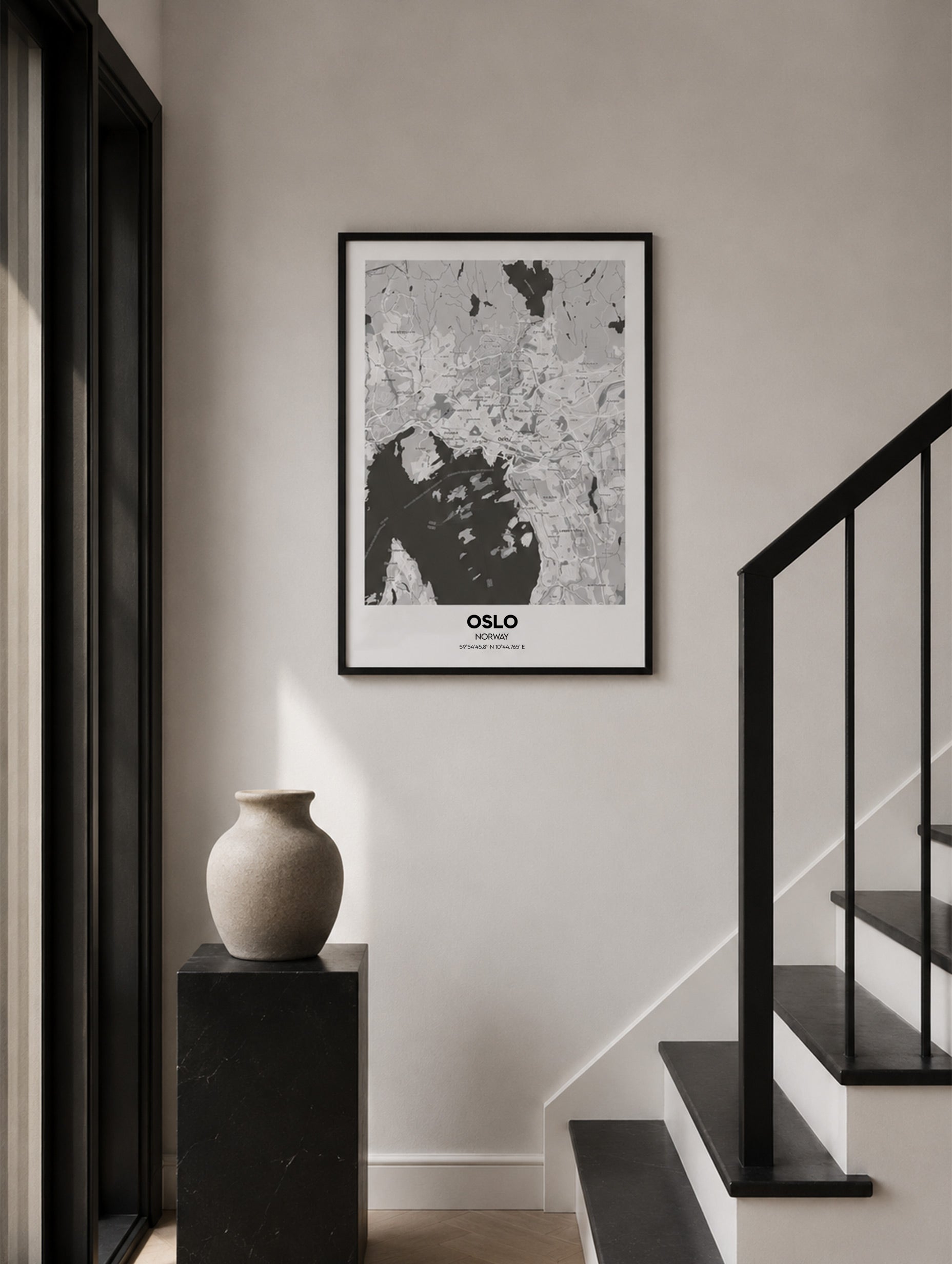 Oslo, Norway Map Poster