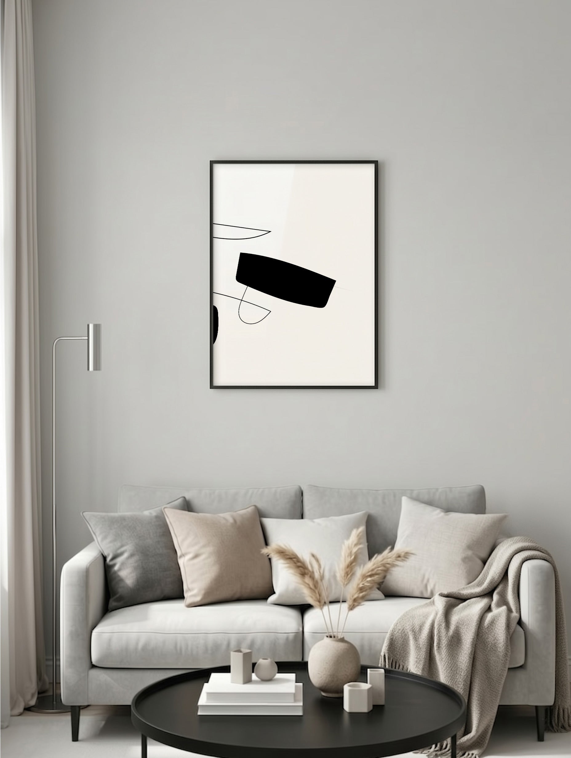 Curved Form Study Poster No. 1