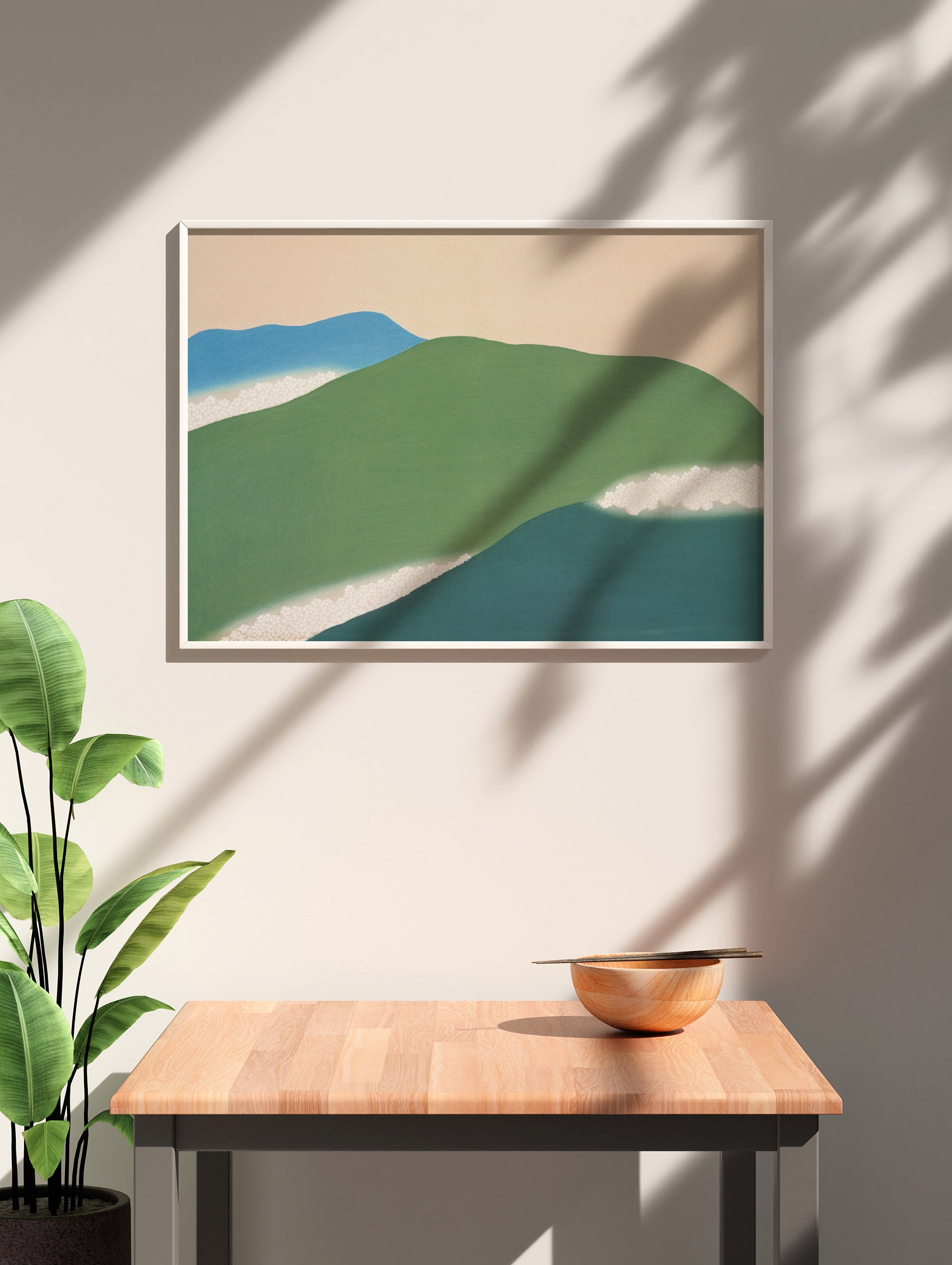 Green Mountains - Kamisaka Sekka Poster