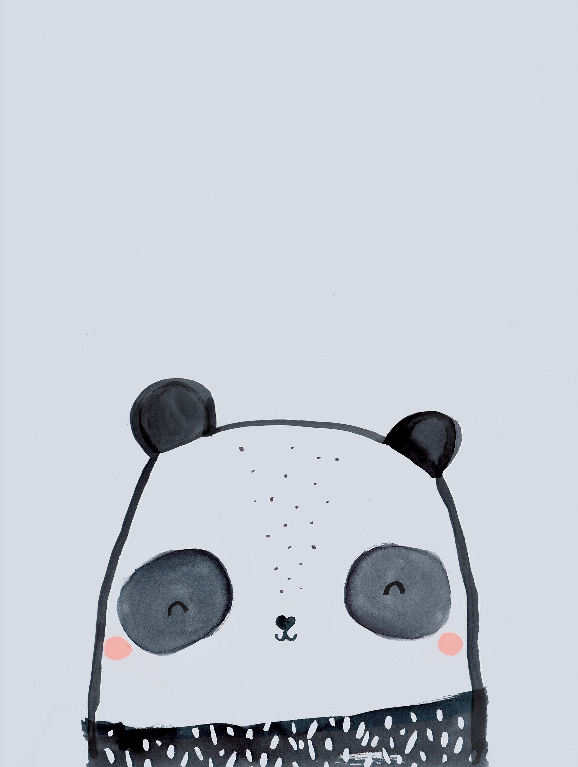 Laura Pantony - Inky Panda Poster