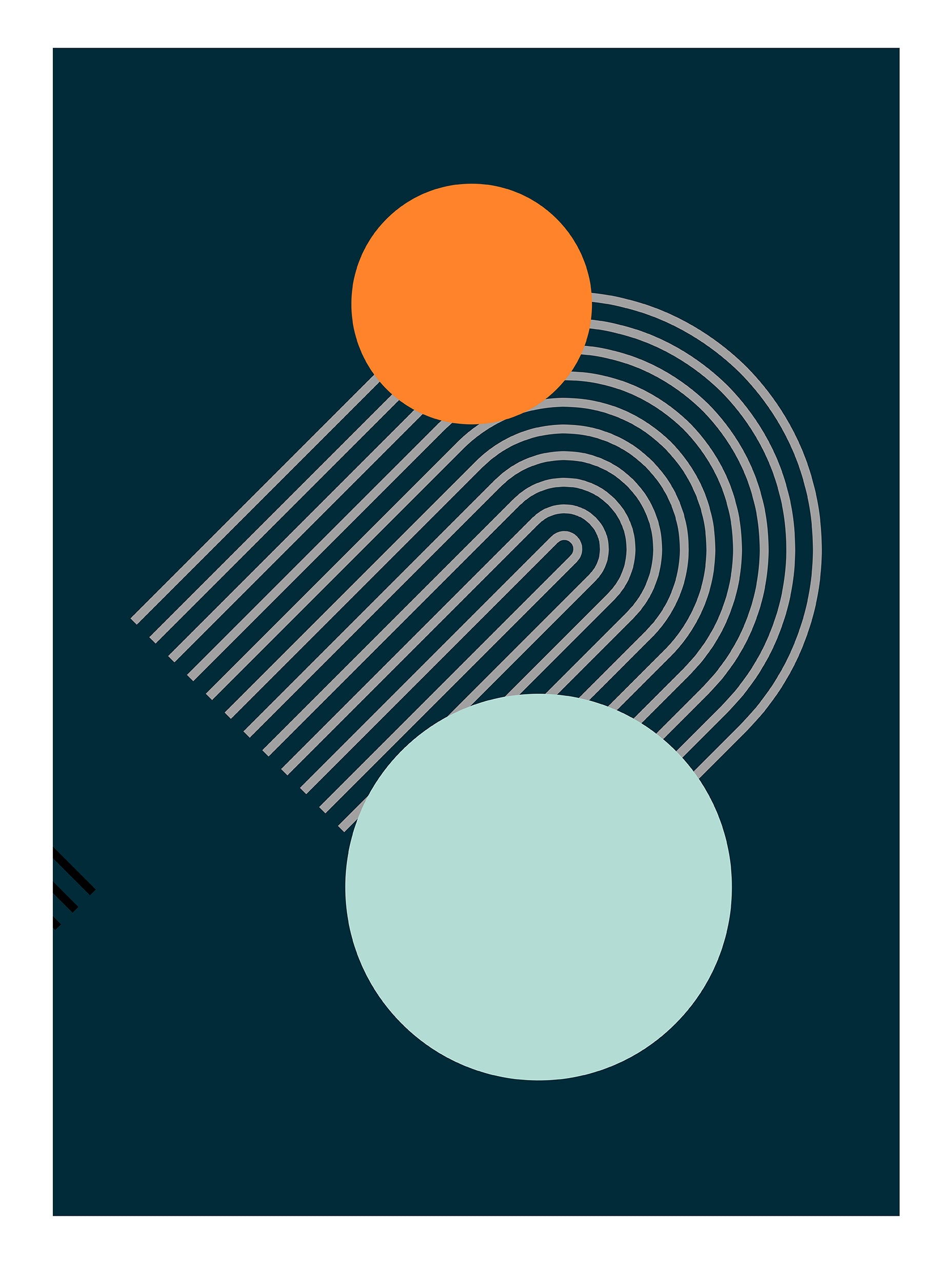 Midnight Loop Balance Poster