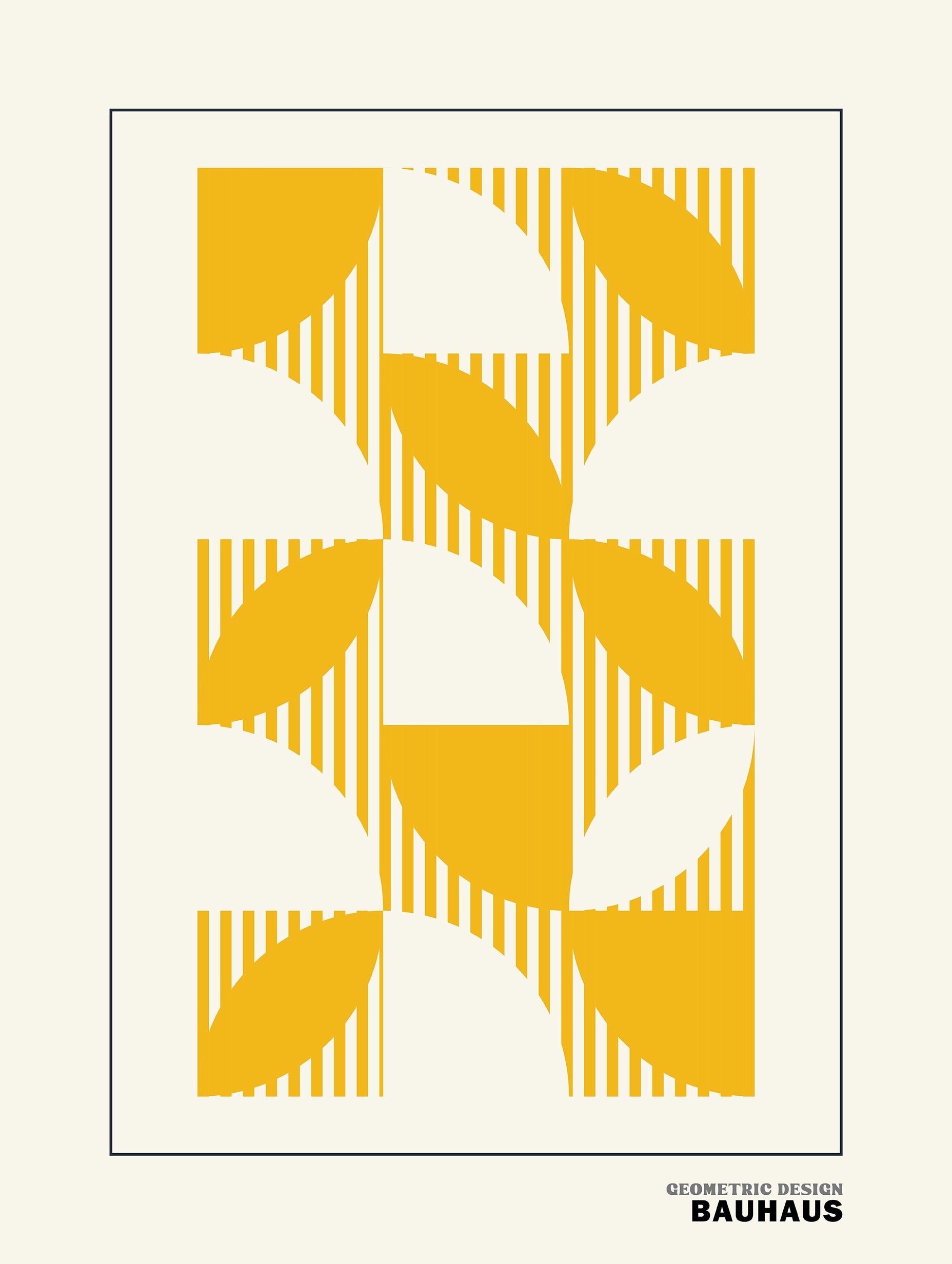 Santorini-plakat Arkitekturplakat