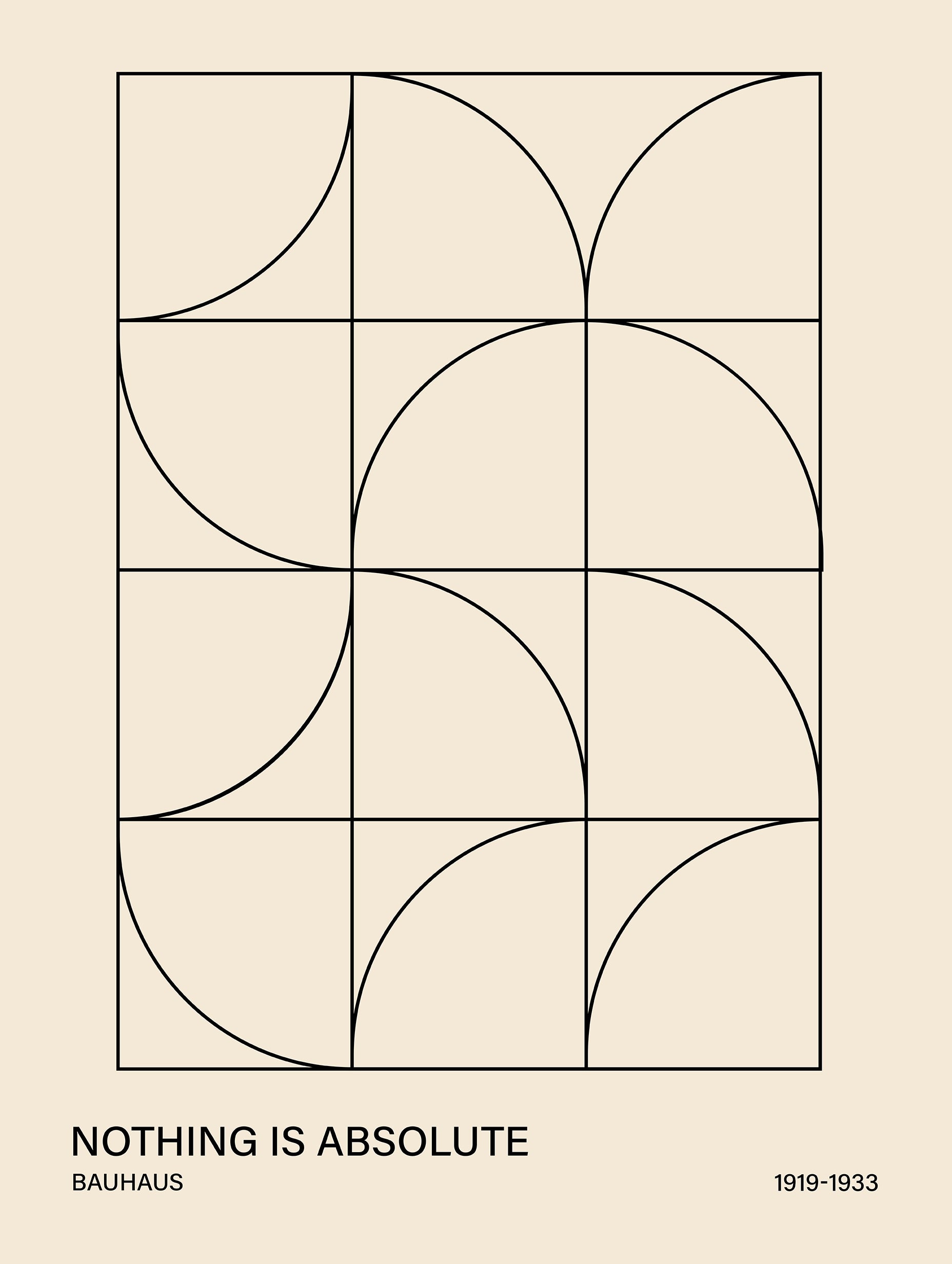 Nothing Is Absolute Poster