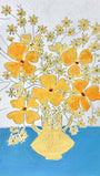 Rushati Chowdhury - Yellow Bouquet Poster