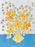 Rushati Chowdhury - Yellow Bouquet Poster