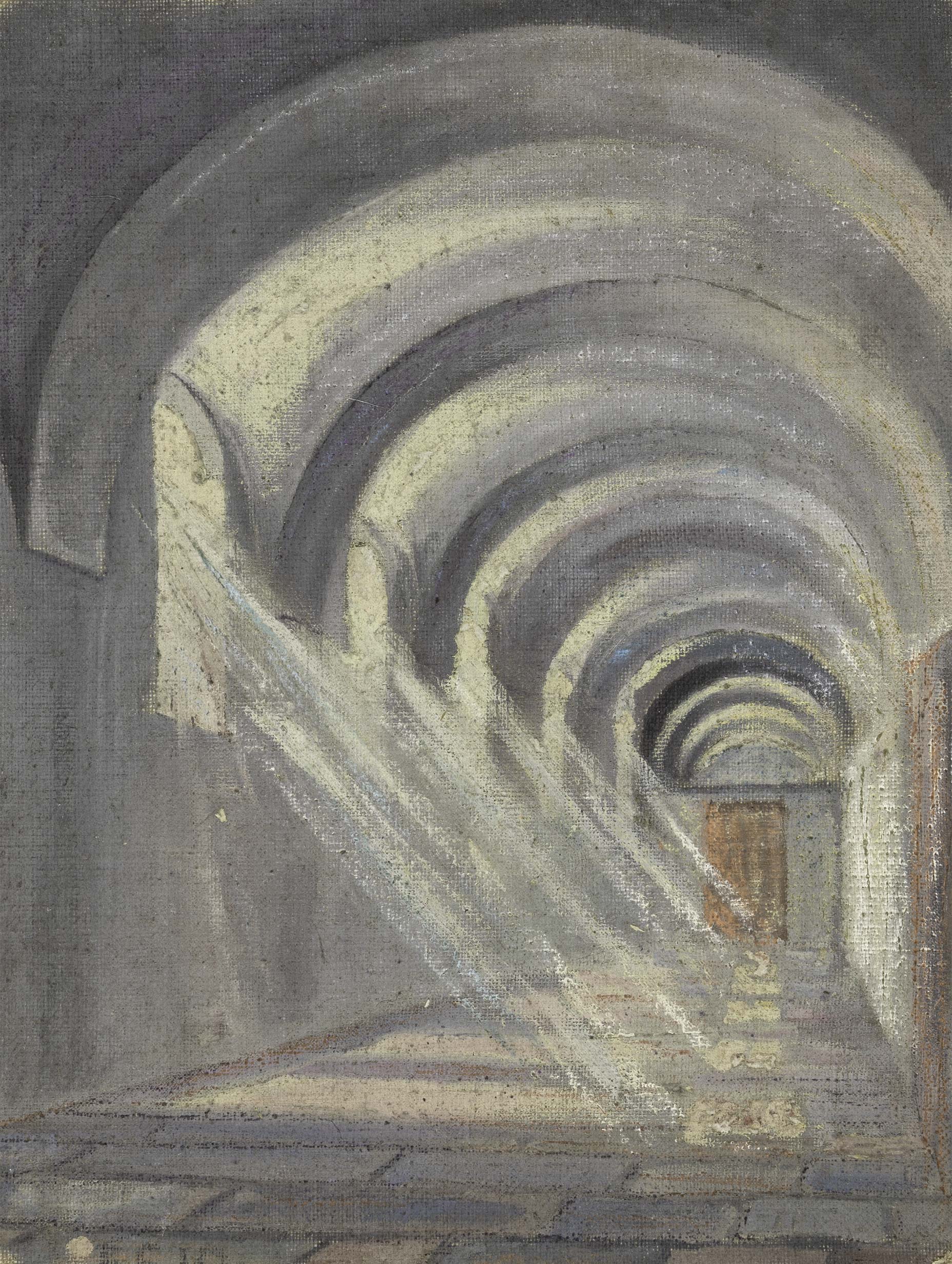 Kreuzgang mit einfallendem Sonnenlicht - Egon Schiele Poster