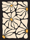 Midnight Bloom Pattern Poster