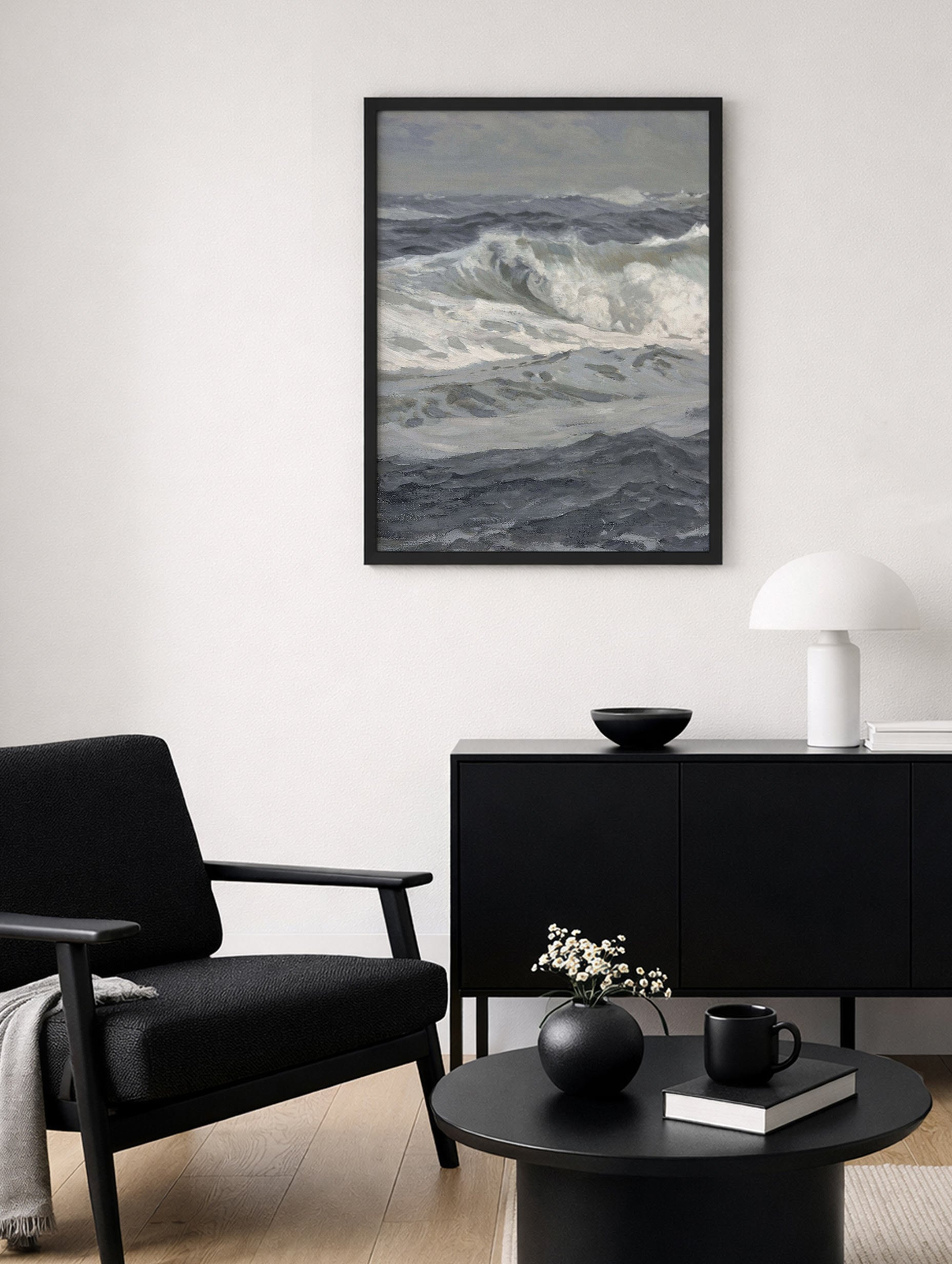 Southwesterly Gale, St. Ives - Frederick Judd Waugh Mockup