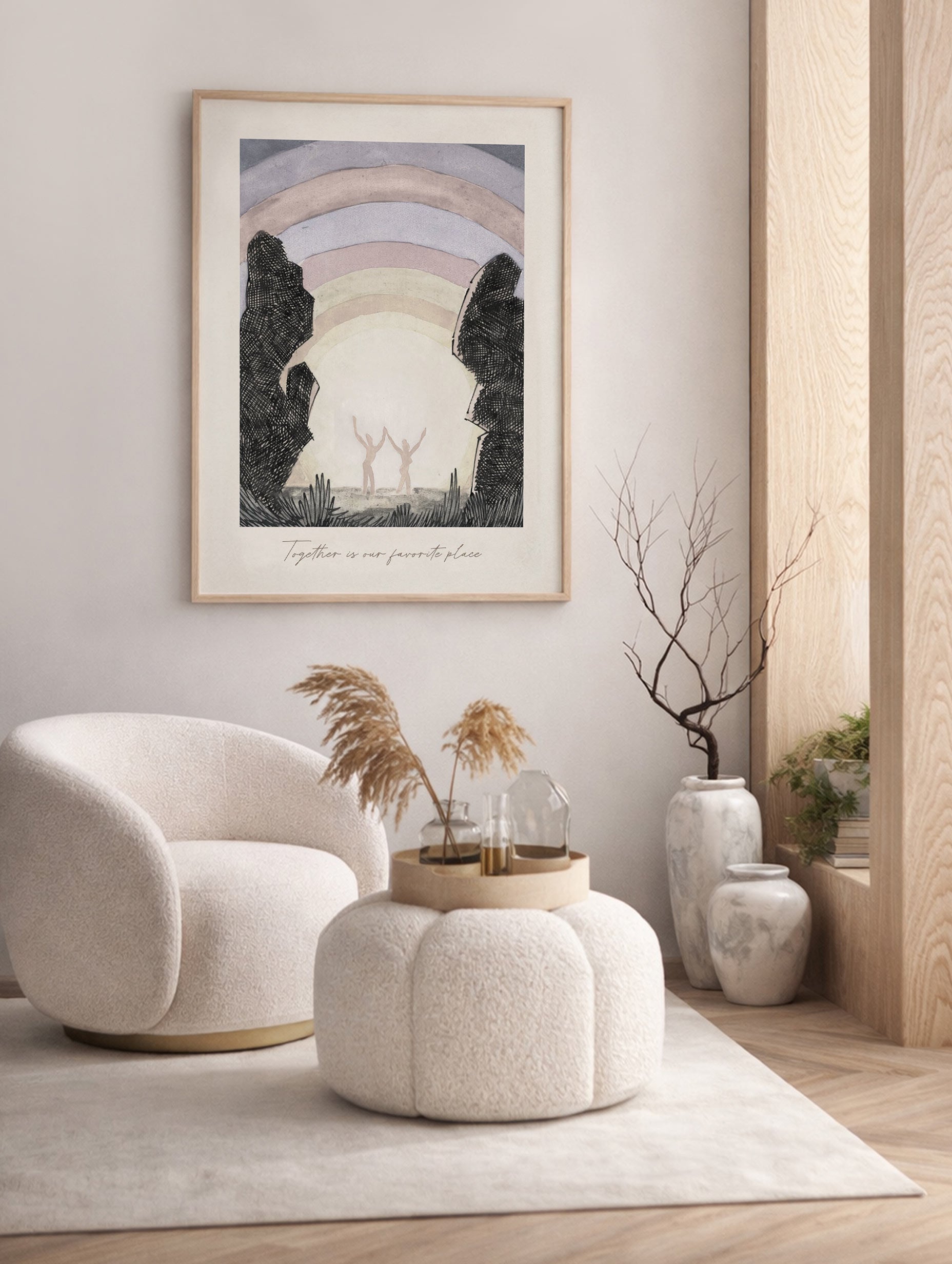 The Island Garden - Childe Hassam Mockup
