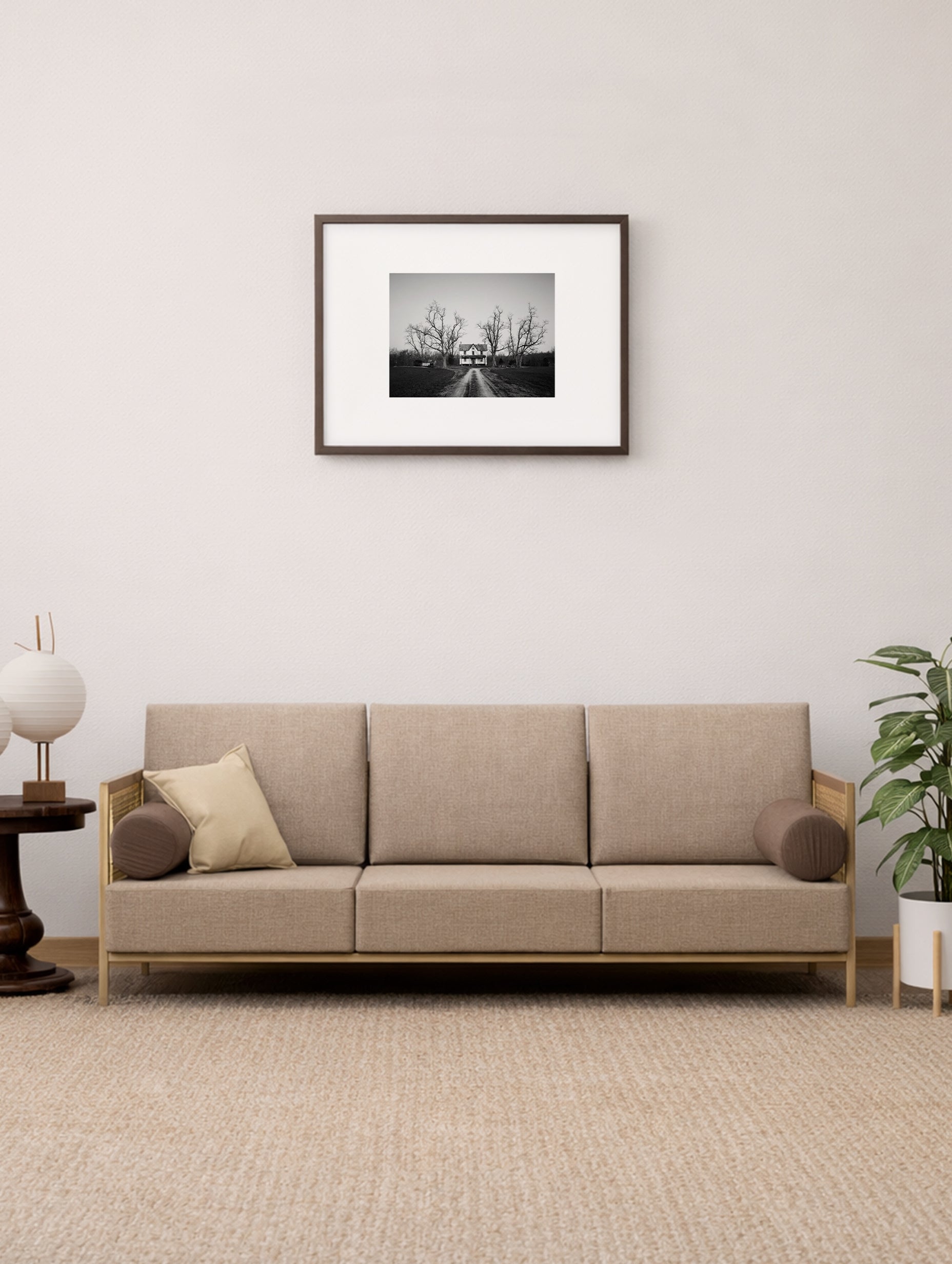 Forlatt hjem i landlige Maryland Carol M. Highsmith-plakat