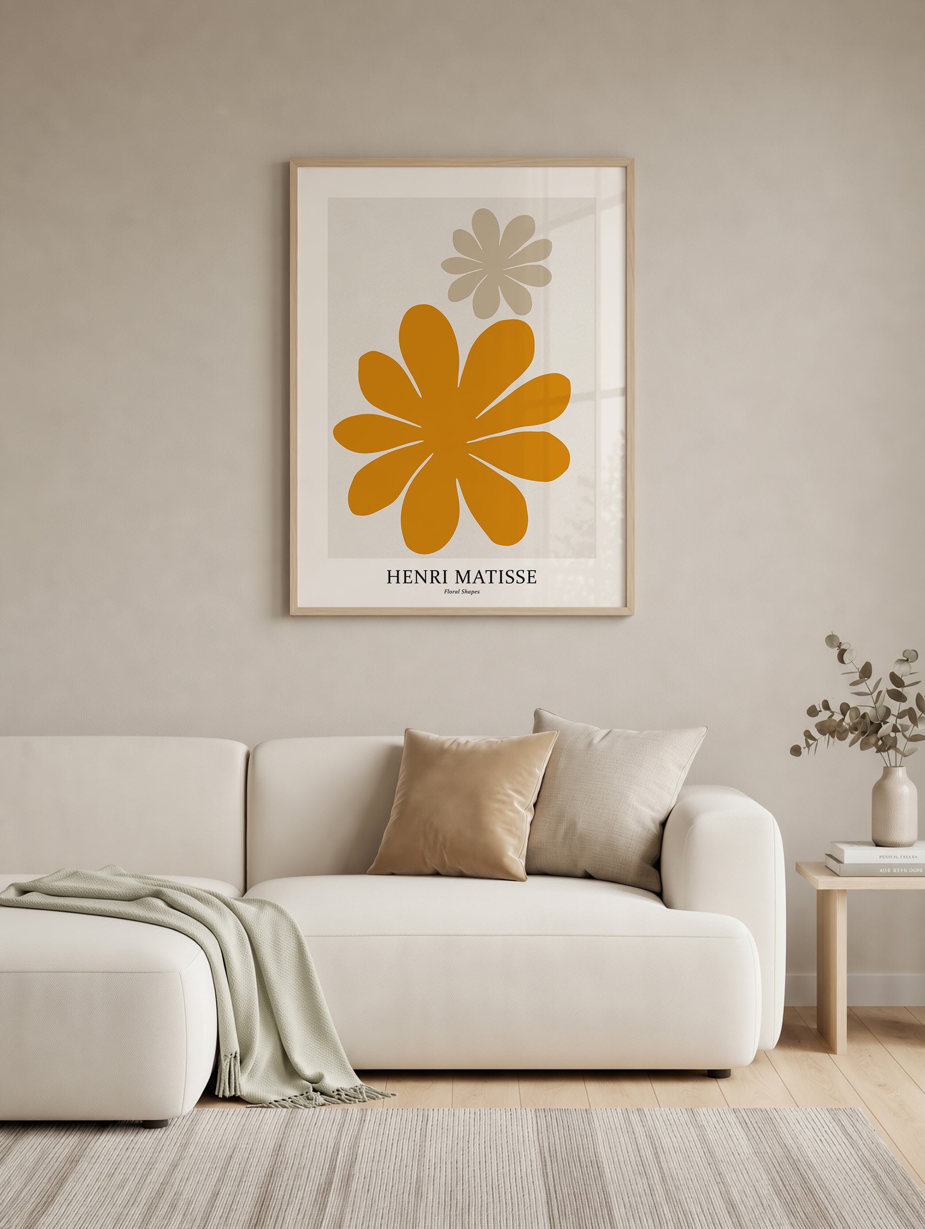 Santorini-plakat Arkitekturplakat
