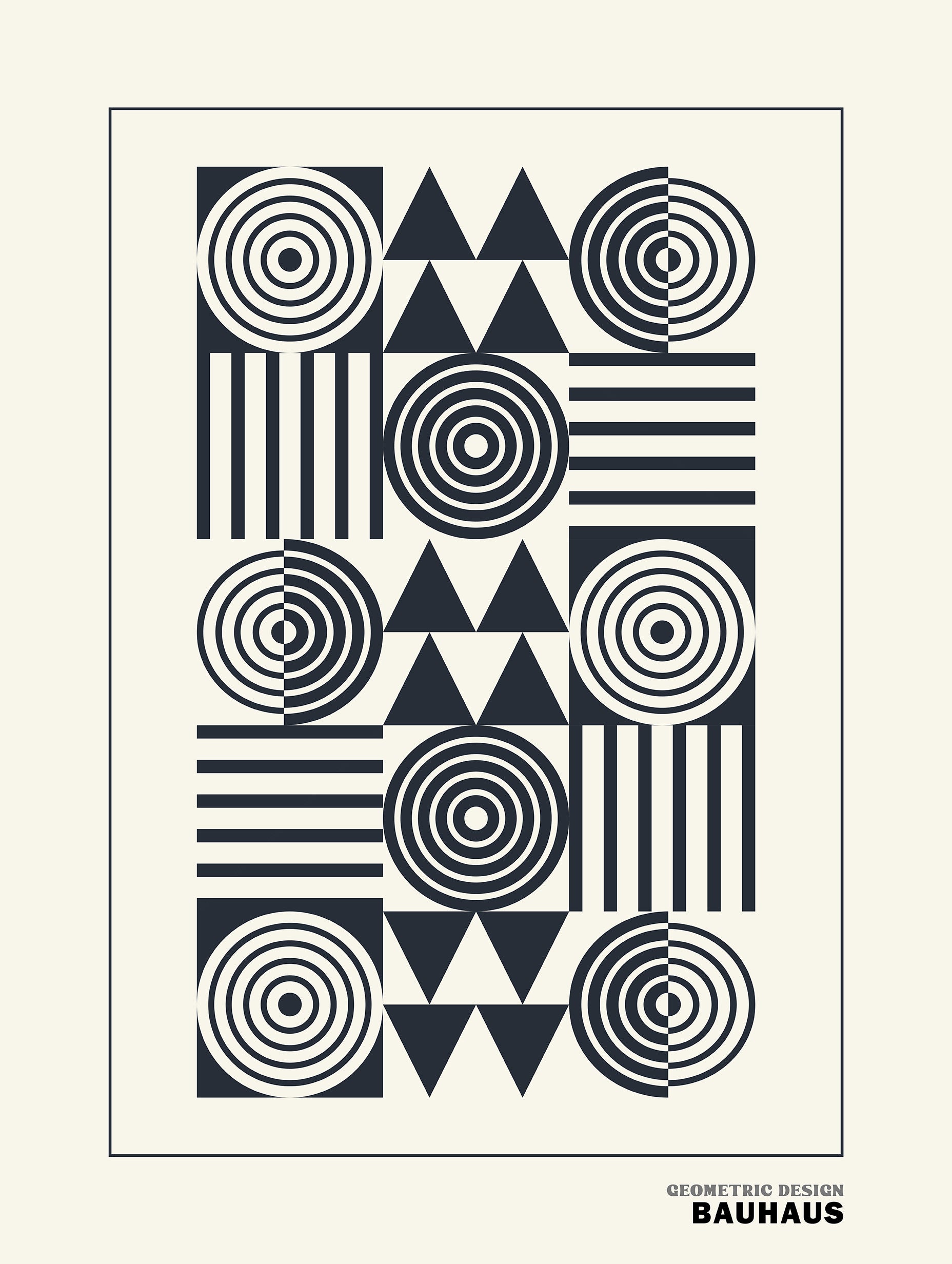 Santorini-plakat Arkitekturplakat