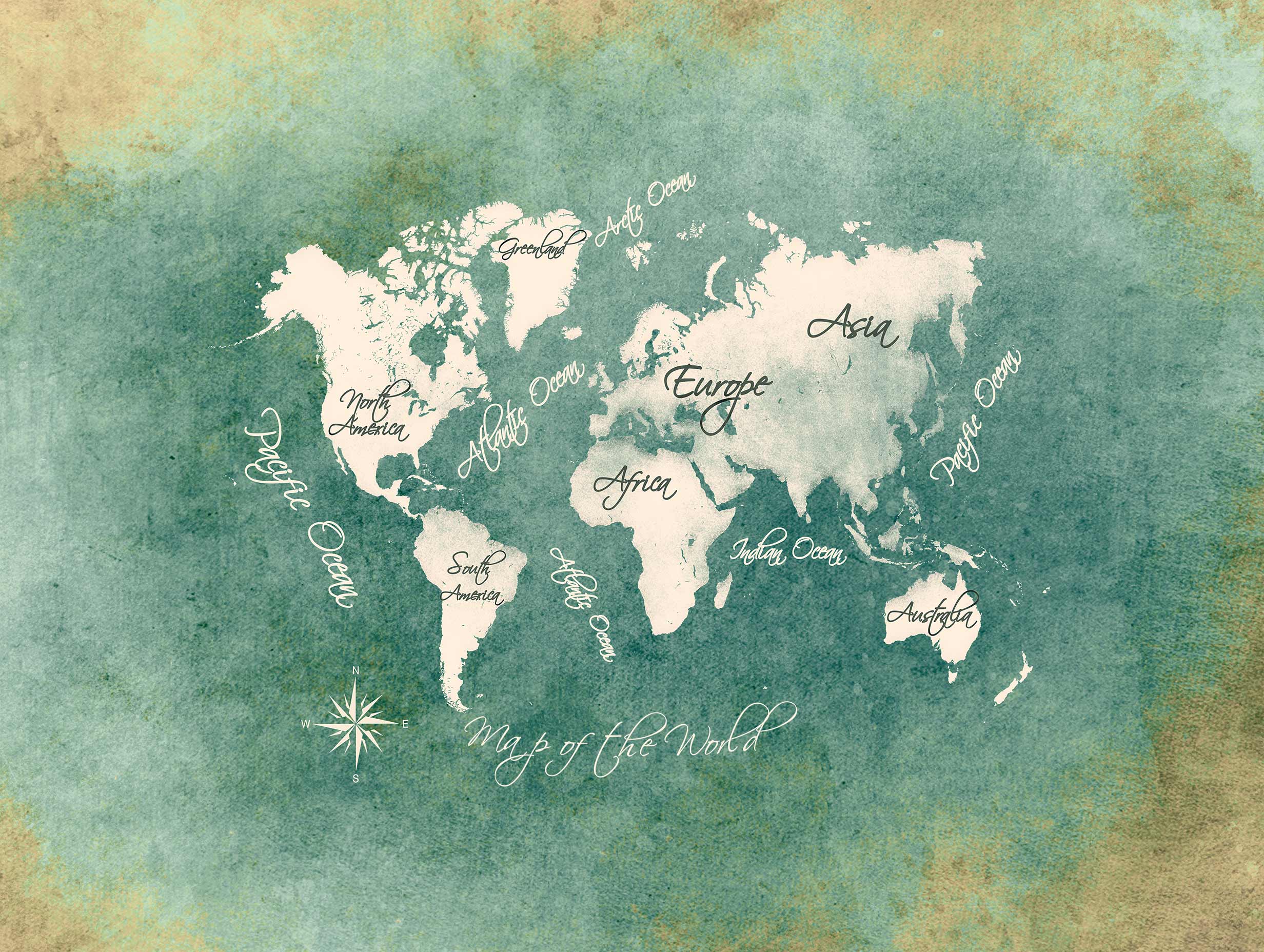 Justyna Jaszke - World Map Poster No 3