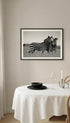 Zebra Hug Poster Mockup