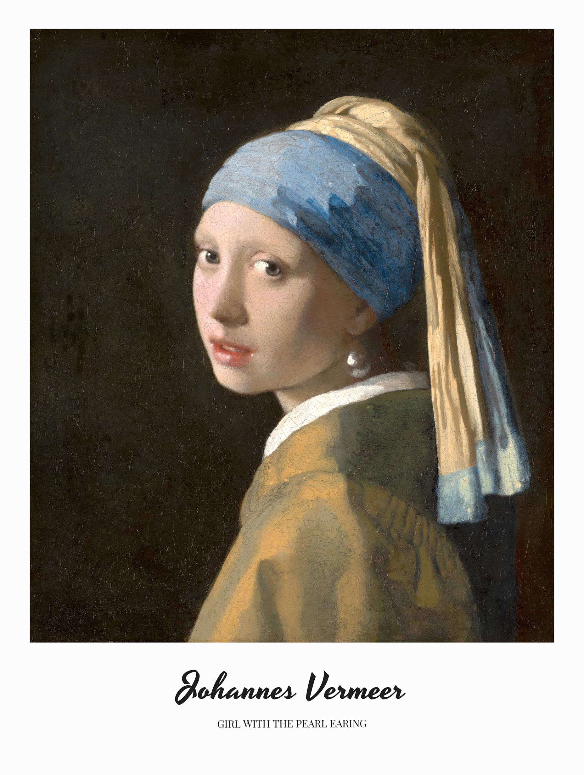 Girl with the Pearl Earring No. 3 - Johannes Vermeer