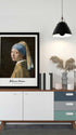 Girl with the Pearl Earring No. 3 - Johannes Vermeer Mockup