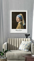 Girl with the Pearl Earring No. 3 - Johannes Vermeer Mockup