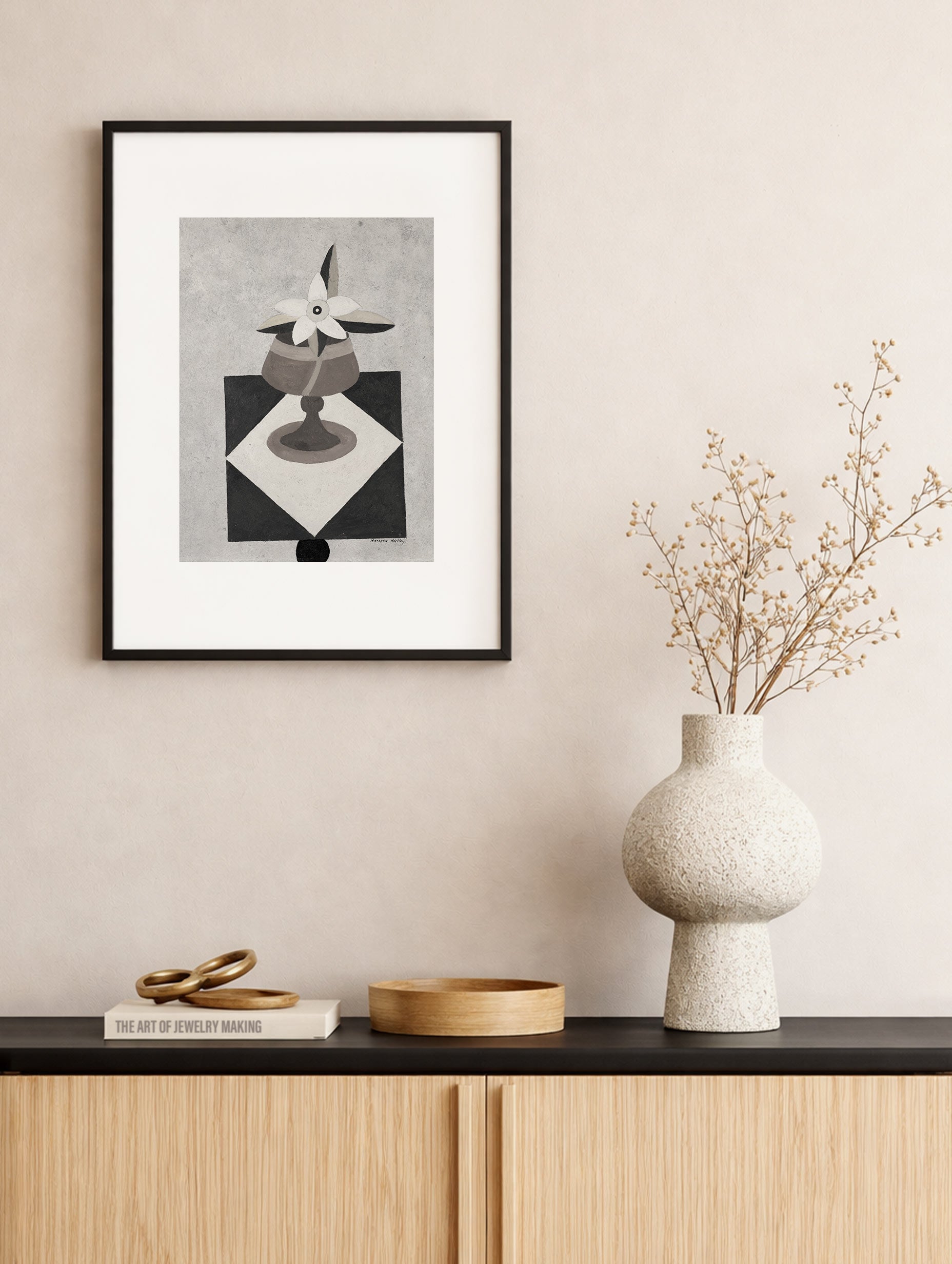 Flowerpiece Marsden Hartley Art Print  Mockup