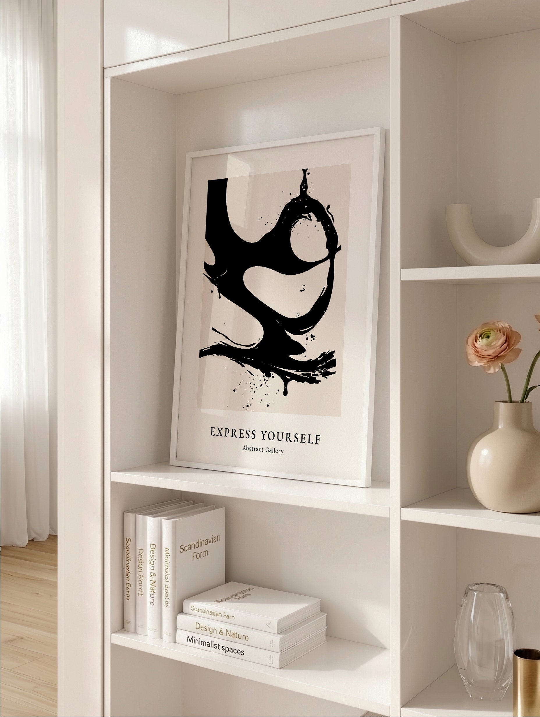 Expressive Ink Flow Poster No.2