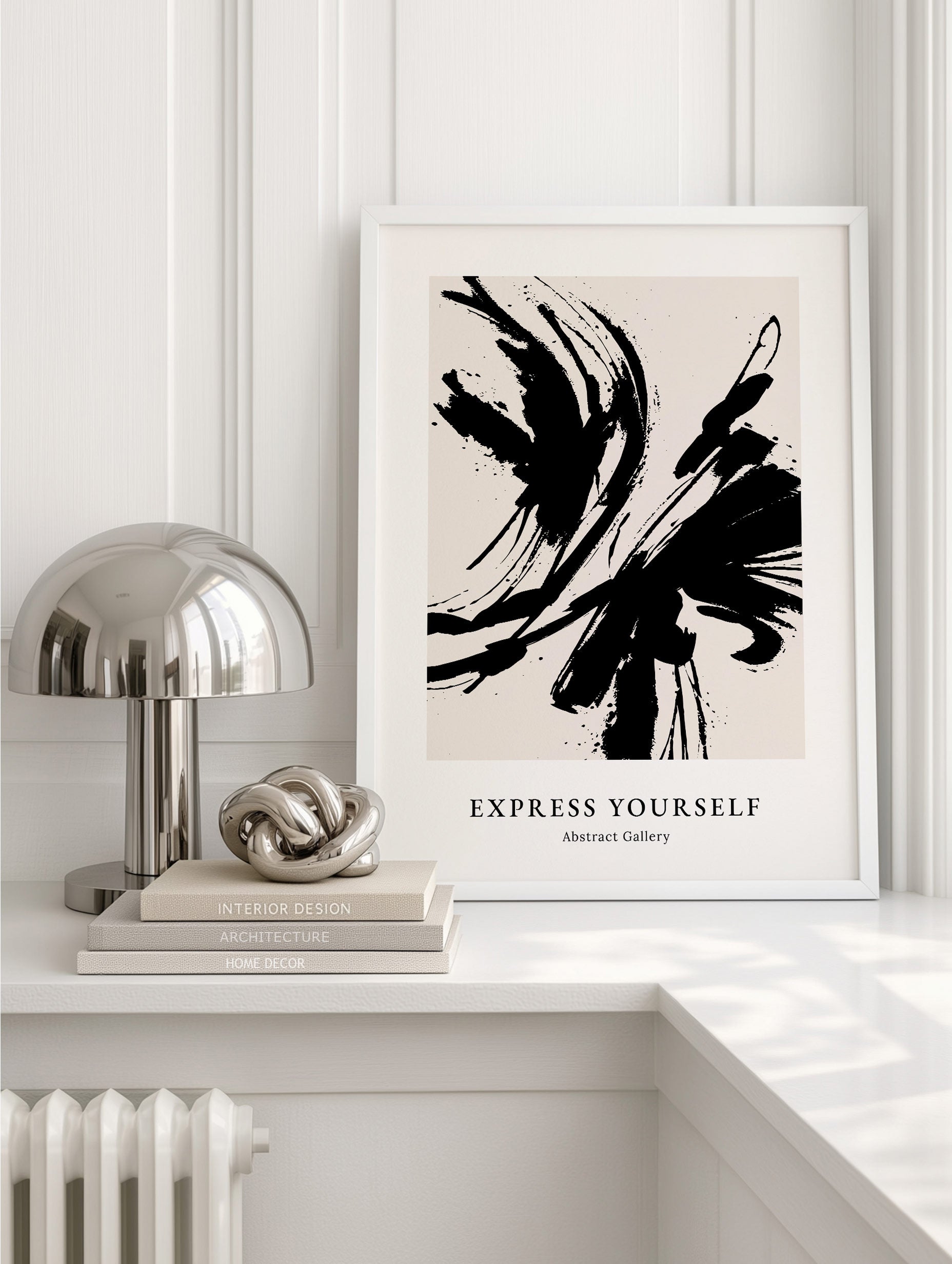 Expressive Ink Flow Poster No.3