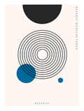 Santorini-plakat Arkitekturplakat