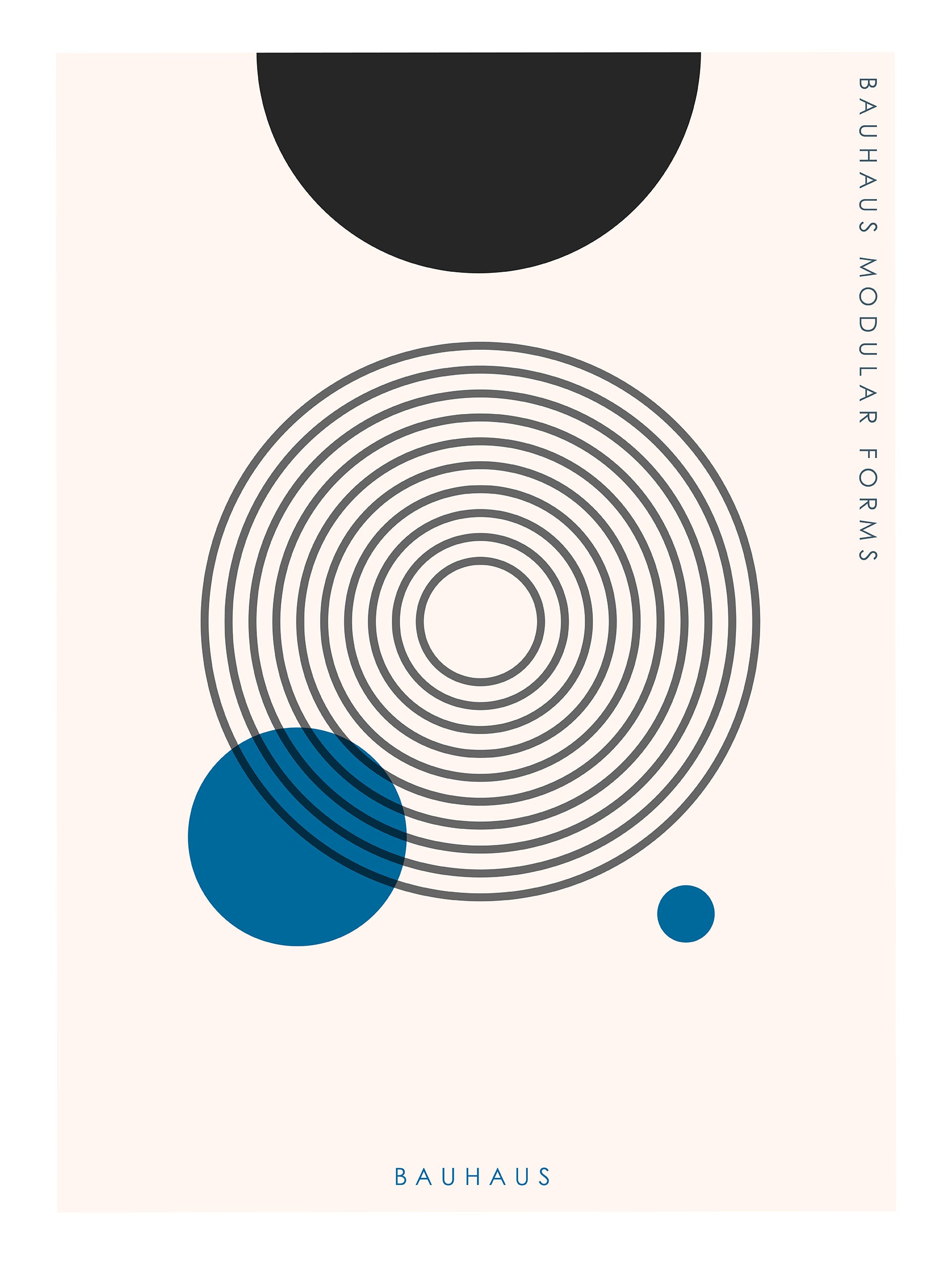Santorini-plakat Arkitekturplakat