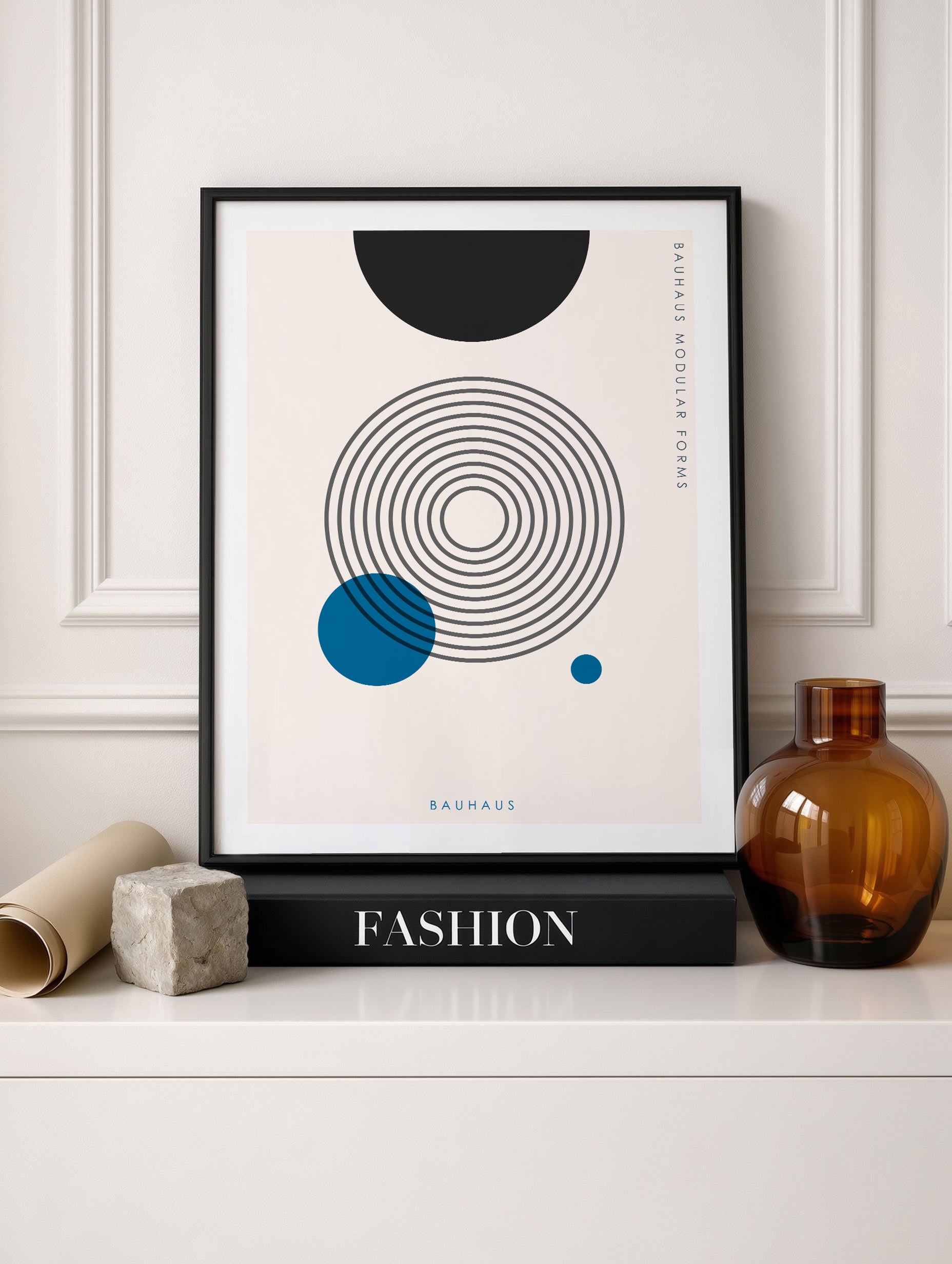 Santorini-plakat Arkitekturplakat