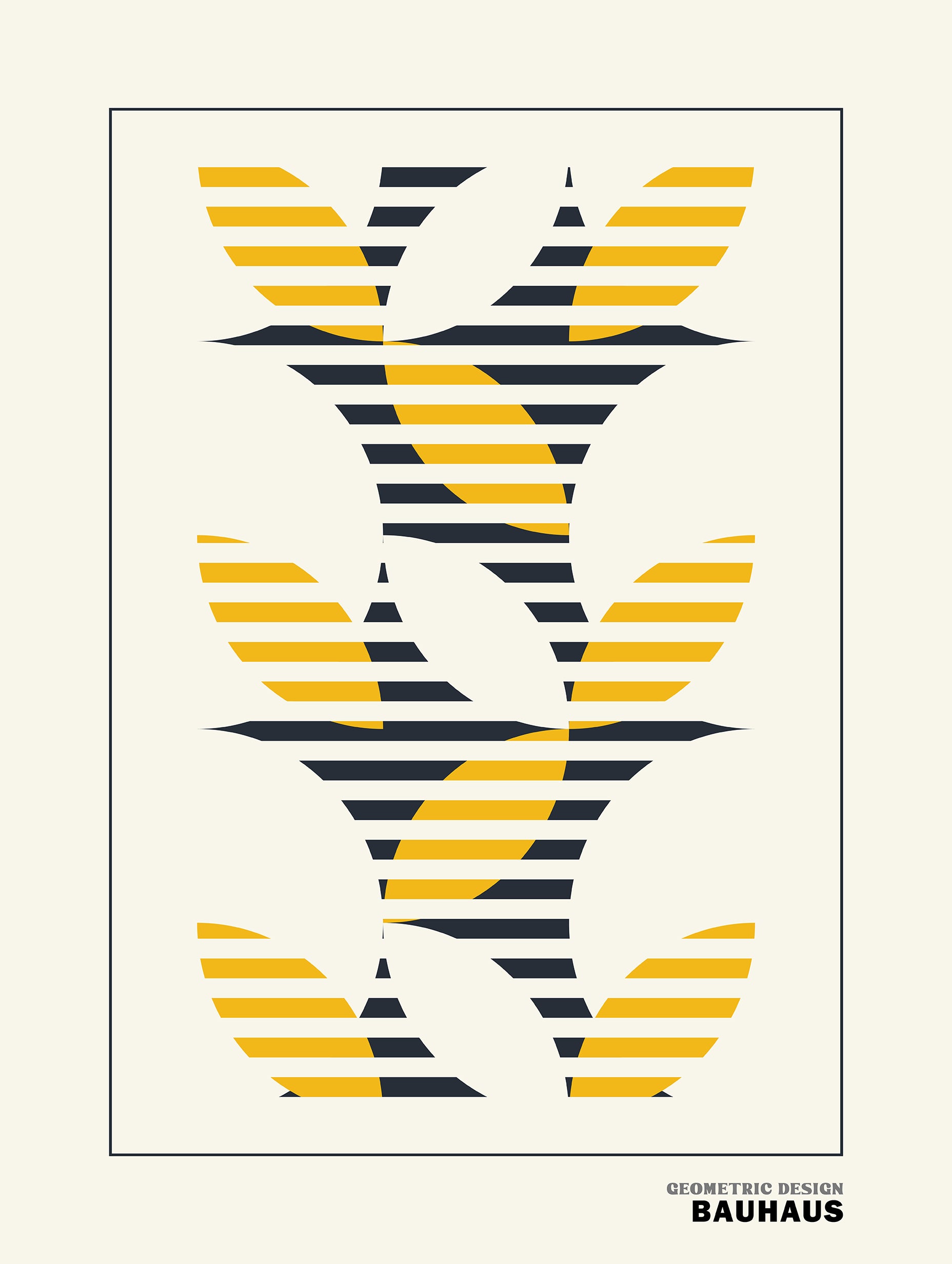 Santorini-plakat Arkitekturplakat