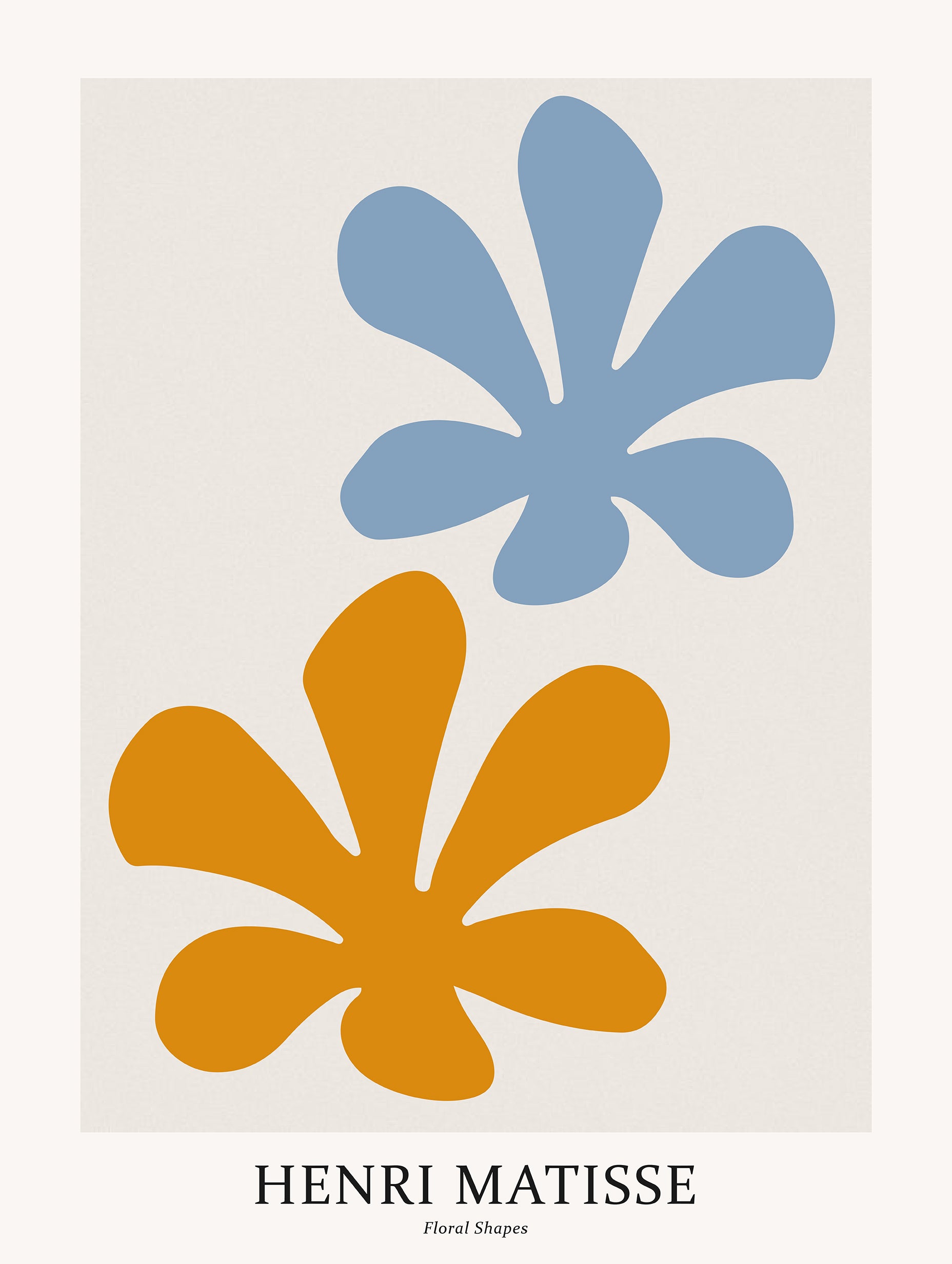 Santorini-plakat Arkitekturplakat