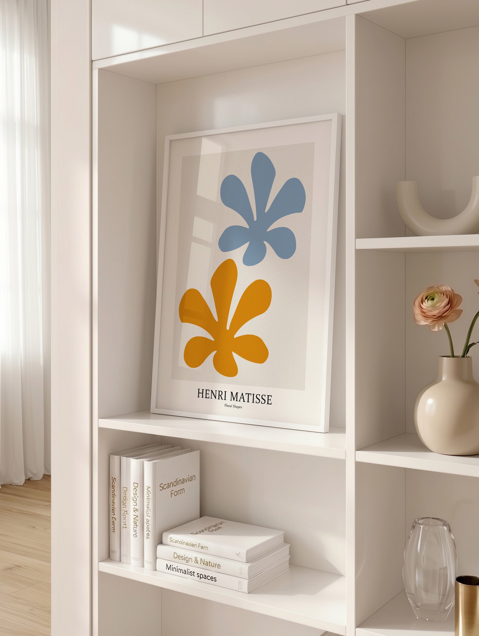 Santorini-plakat Arkitekturplakat